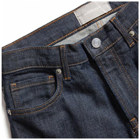 EVERLANE Mid Rise Skinny Jeans NWT $68 Rinse 5-Pocket Slim Leg Women's Size 25R - Picture 3 of 13